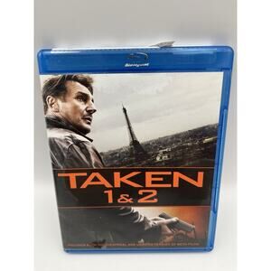 Taken 1 & 2 (DVD, 2014, Double Feature) Liam Neeson